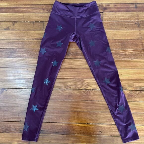 Jessica Simpson The Warm Up Star Leggings Size Small - Picture 3 of 9